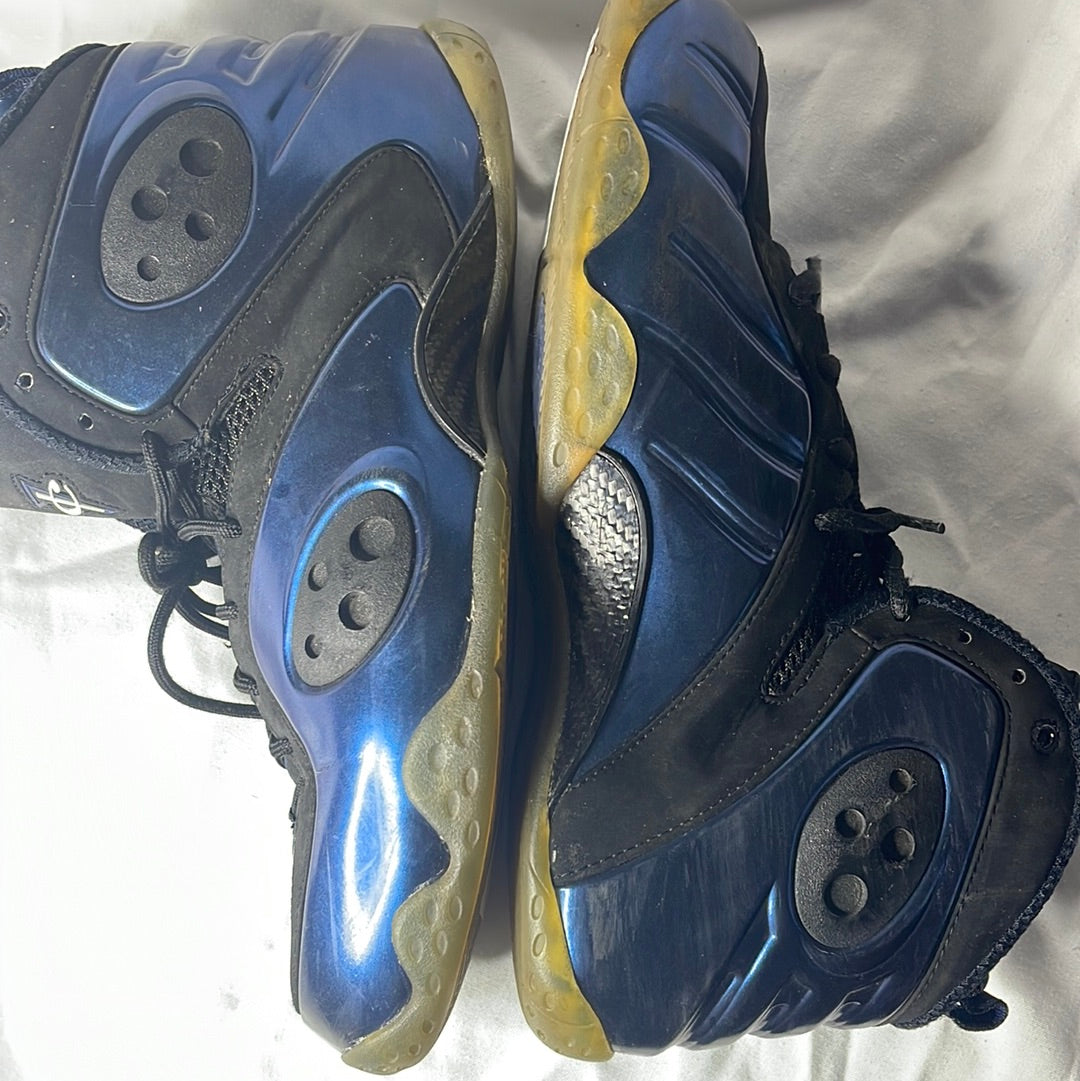 Nike Air Zoom Rookie Binary Blue Black 472688 400 Penny Foamposite Jordan