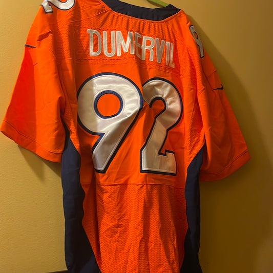 Reebok NFL Equipment #92 Broncos Jersey Elvis Dumervil