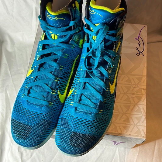 Nike Kobe 9 Elite Perspective 2014 630847-400 neon turquoise volt