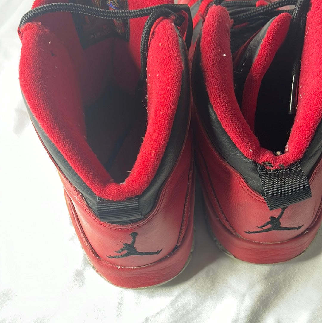 Nike Air Jordan X 10 Retro GS Bulls Over Broadway 705179-601