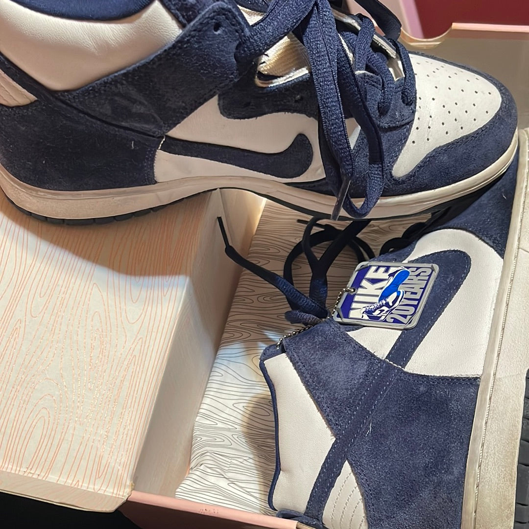 Nike Dunk High Pro SB Villanova BTTYS White.Midnight Navy 305050 141