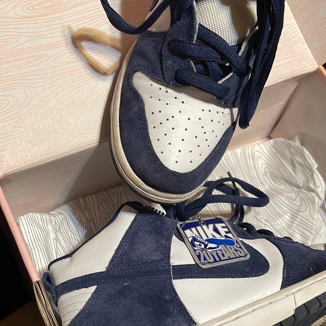 Nike Dunk High Pro SB Villanova BTTYS White.Midnight Navy 305050 141