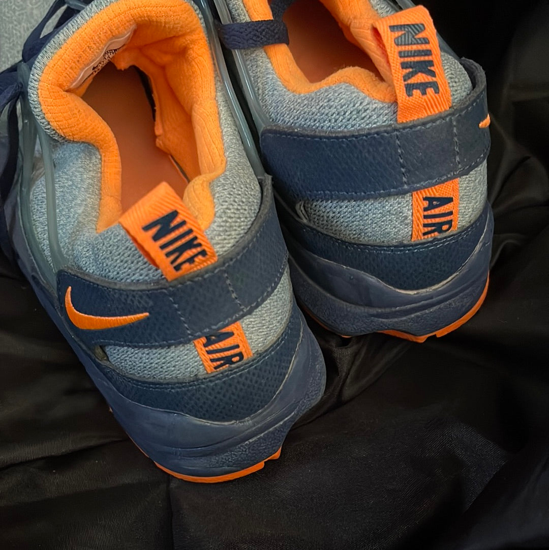 Mens Nike Air Huarache Light Blue Citrus  306127 402