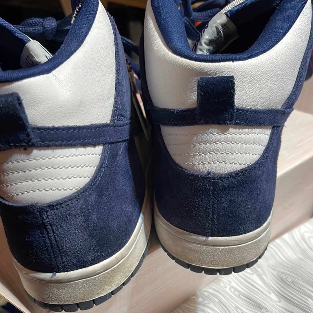 Nike Dunk High Pro SB Villanova BTTYS White.Midnight Navy 305050 141