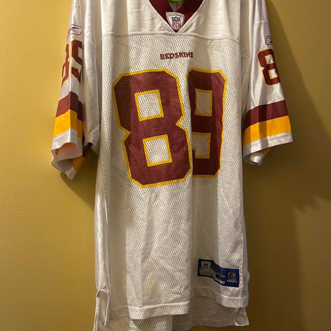 WASHINGTON REDSKINS  SATANA MOSS  # 89 FOOTBALL JERSEY