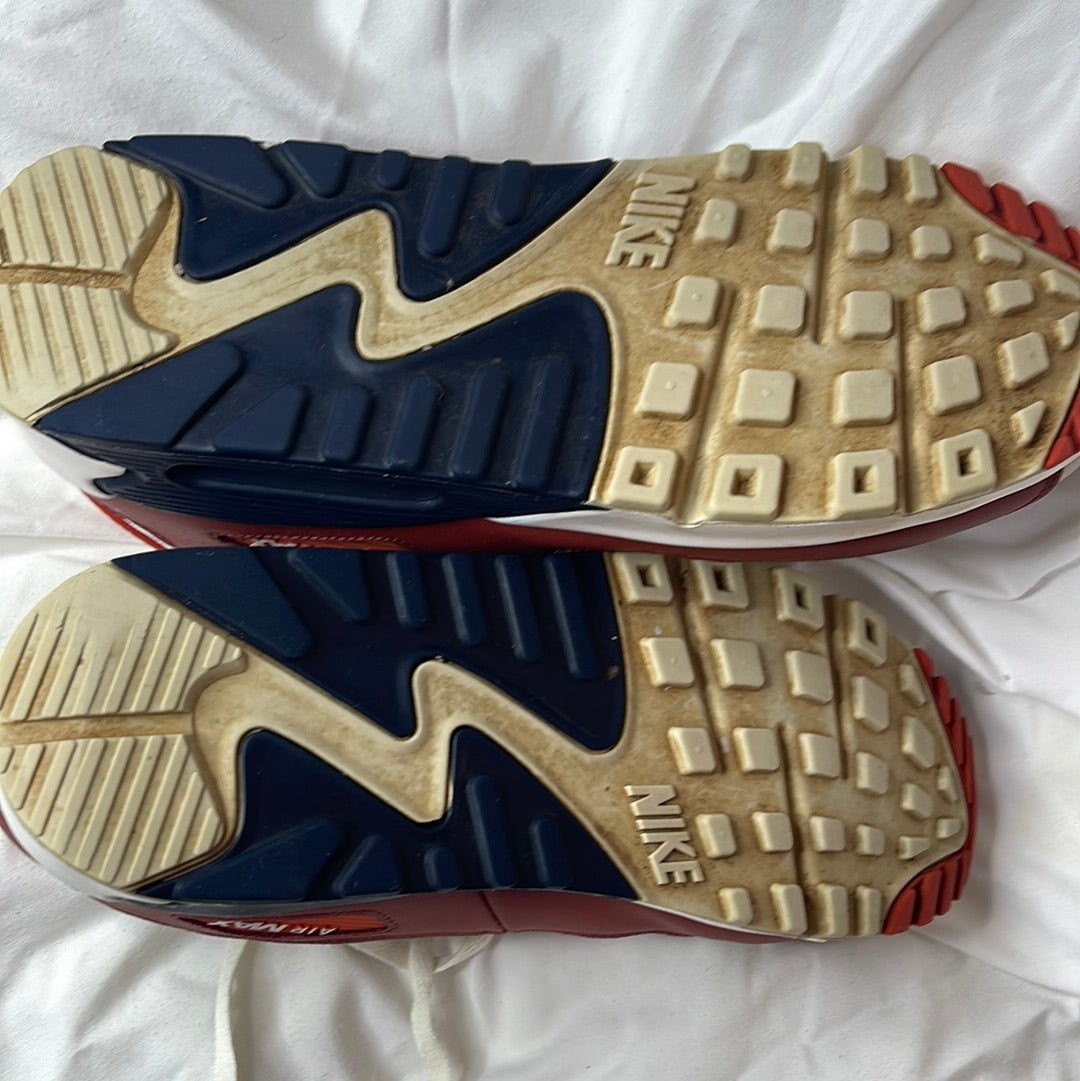 Nike Air Max 90 Essential Mars Stone Brown Obsidian Blue Men's sneakers