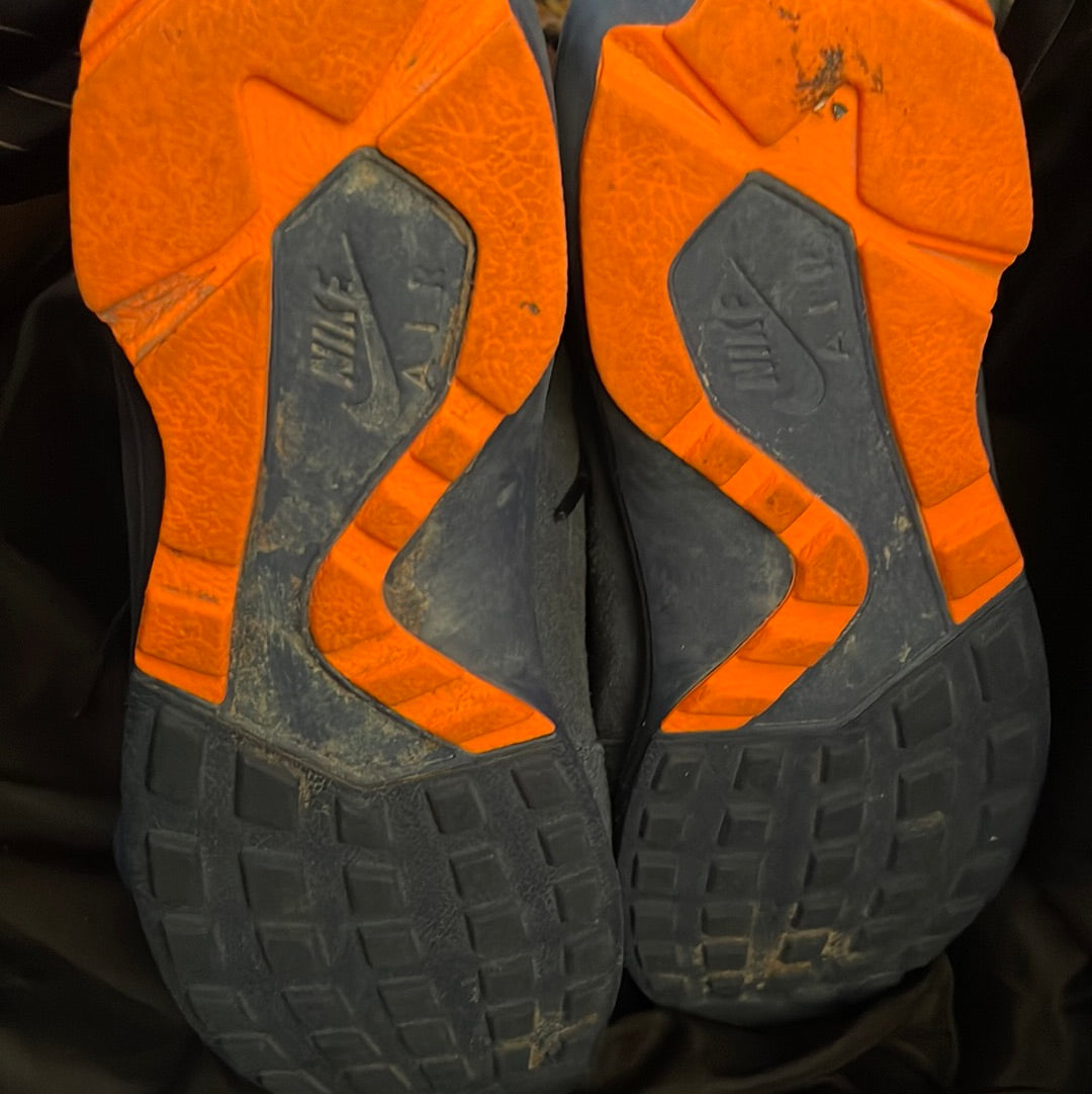 Mens Nike Air Huarache Light Blue Citrus  306127 402