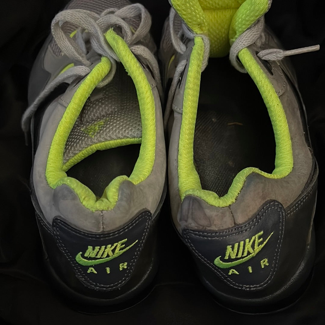 NIKE ACG AIR WILDWOOD SNEAKERS GRAY/BLACK/VOLT-GREEN MENS  (377757-002)